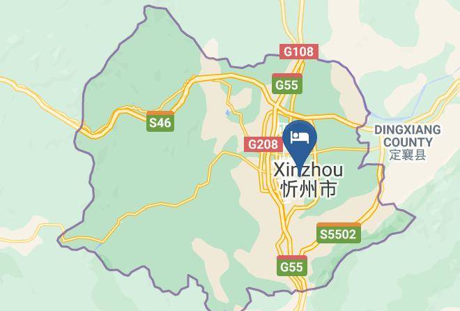 Xinzhou - Yahua Hotel Maps