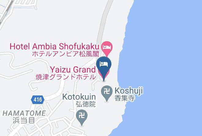 Yaizu City - Yaizu Grand Hotel Maps