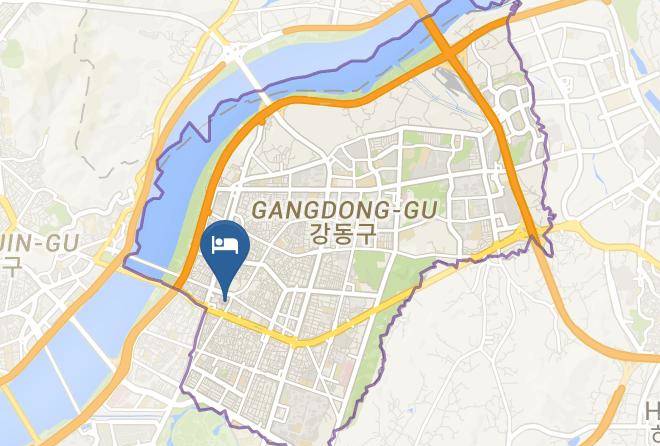 Yaja Hotel Cheonho Map