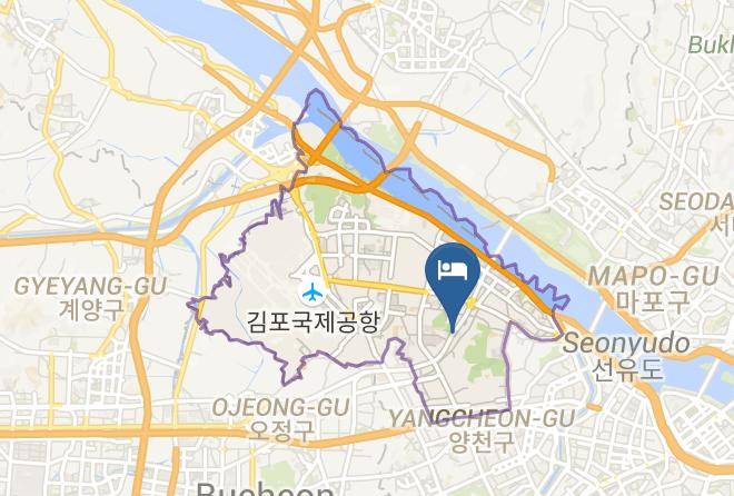 Gangseogu - Yaja Hotel Gangseo Maps