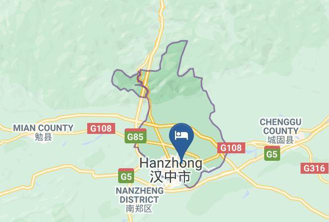 Hanzhong - Yajie Boutique Hotel Hanzhong Maps