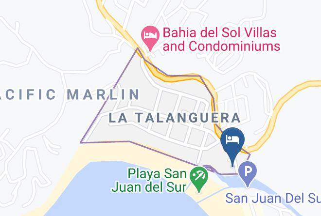 San Juan Del Sur - Hotel Mozonte San Juan Del Sur Maps