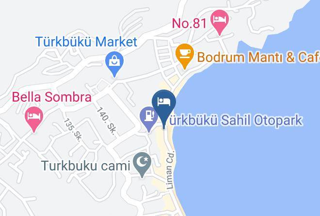 Turkbuku - Yakamoz Beach Boutique Otel Maps