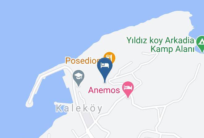 Gokceada - Yakamoz Motel & Restaurant Maps