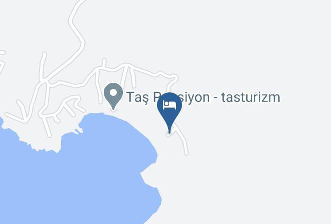 Mugla - Yakamoz Pansiyon Mazi Maps