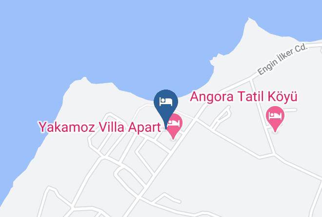Karaagac - Yakamoz Tatil Sitesi Maps
