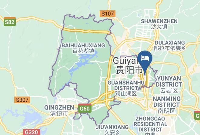 Guiyang - Yakeju Hotel Maps