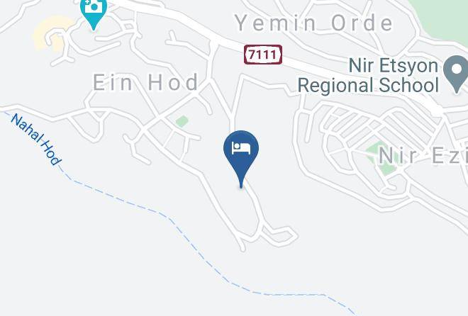 Ein Hod - Yakir Ein Hod Maps