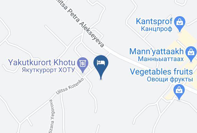 Yakutsk - Yakutkurort Sanatoriy Maps