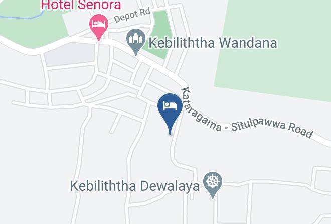 Badulla - Yala Leopard Safari Bungalow Maps