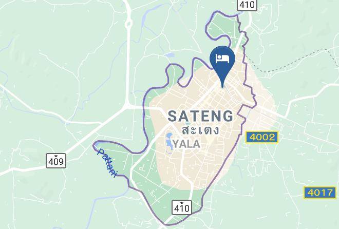 Amphoe Mueang Yala - Yala Rama Hotel Maps