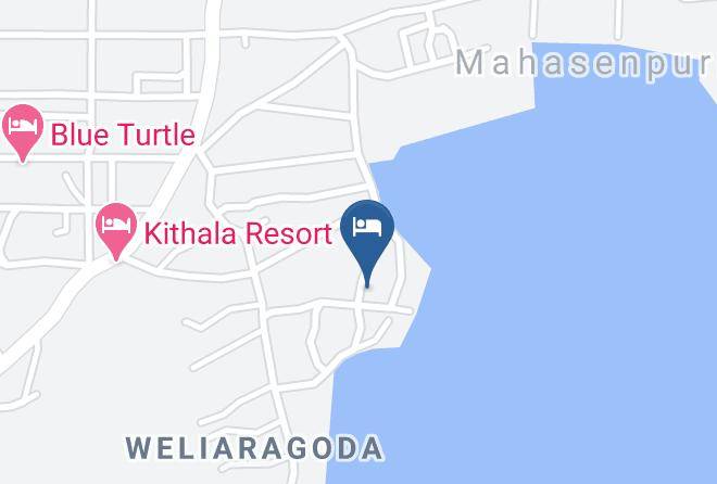 Galle - Sky Lake View Hotel Maps