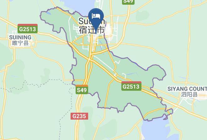 Suqian - Yalan Hotel Maps