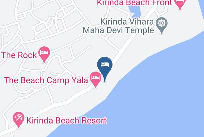 Galle - Yalawaves Beach Resort And Restaurant Maps