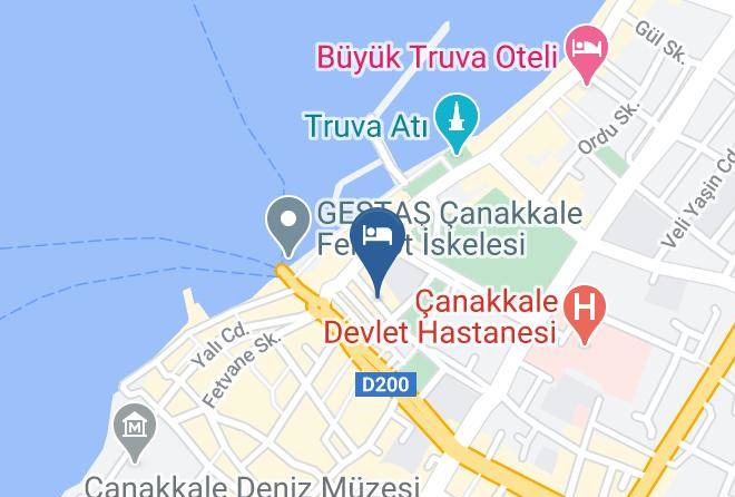 Canakkale Kemalpasa - Yaldiz 2 Otel Maps