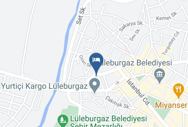 Luleburgaz - Yaldiz Otel Maps