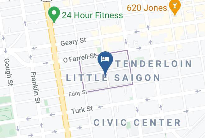 San Francisco - Yale Hotel Maps