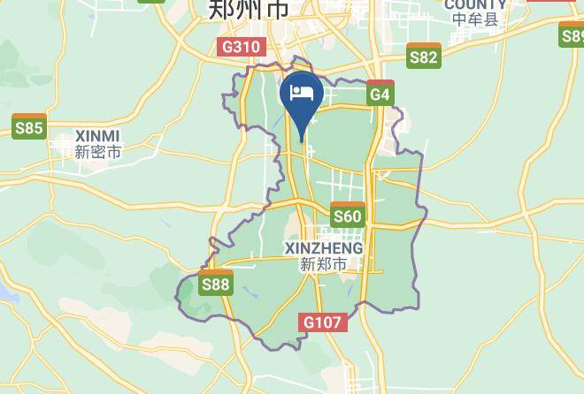 Zhengzhou - Yalexuan Hotel Maps