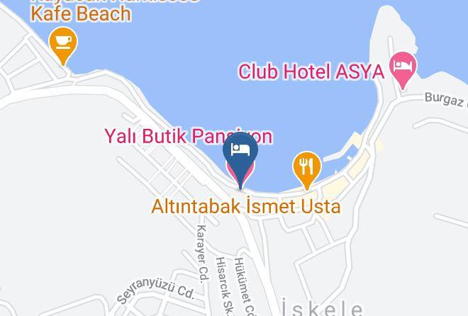 Karaburun - Yali Butik Pansiyon Maps
