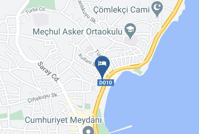Unye - Yalihan Ari Hotel Maps