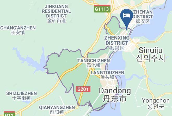 Dandong - Yalu River Building Maps