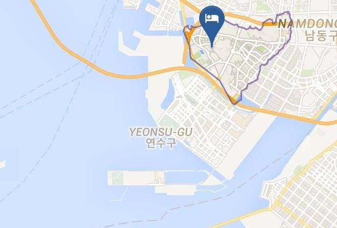 Yam Hotel Incheon Songdo Map