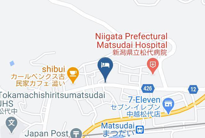 Tokamachi City - Yama No Ie Maps