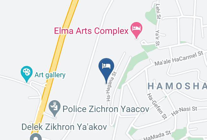 Hadera - Yama Wine Spa B&b Maps