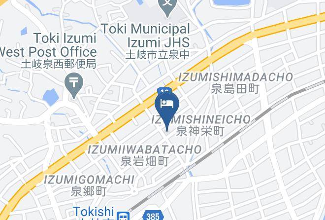 Toki City - Yamabuki Inn Maps