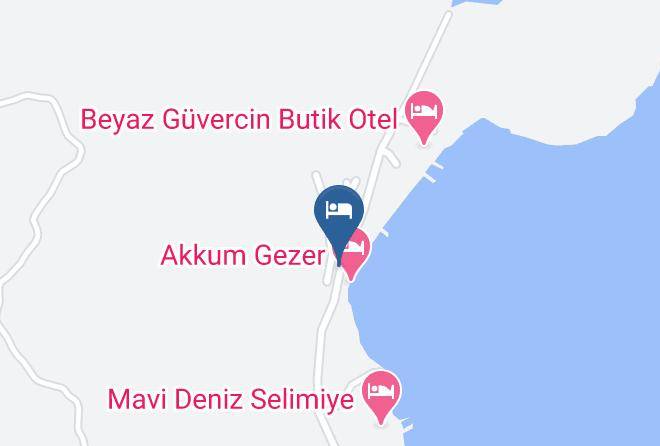 Mugla - Yamac Motel Selimiye Maps