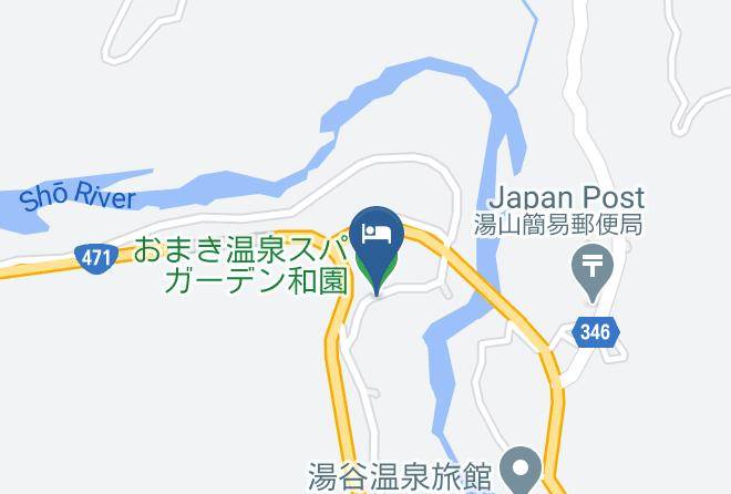 Tonami City - Yamada Onsen Genenro Maps