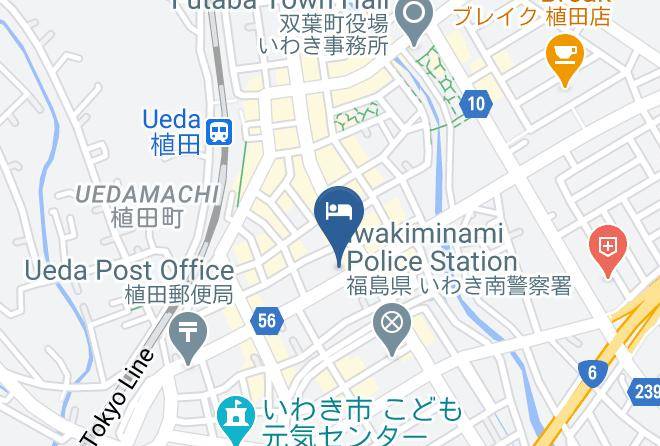 Iwaki City - Yamadaya Honkan Maps