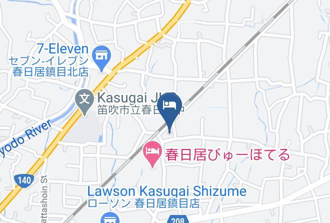 Fuefuki City - Yamadaya Hotel Maps