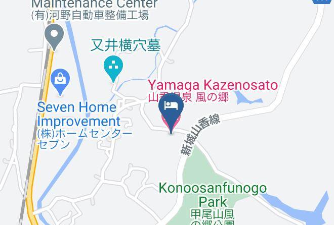Yamaga Kazenosato Map