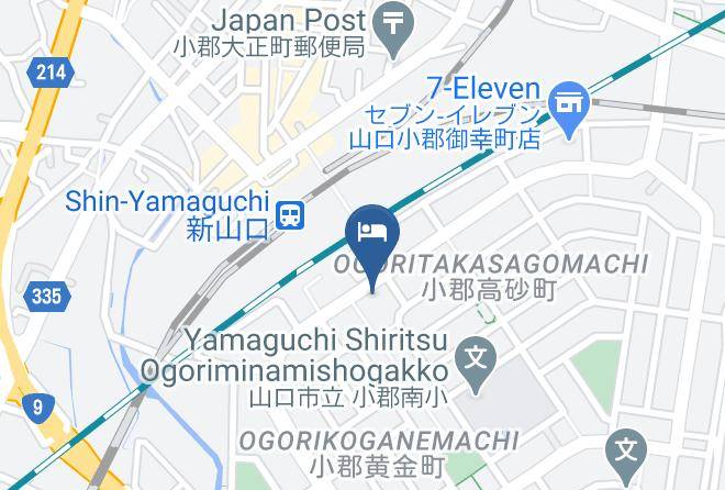 Yamaguchi City - Yamaguchi Grand Hotel Maps