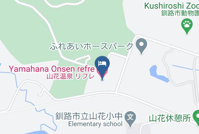 Kushiro City - Yamahana Onsen Refre Maps