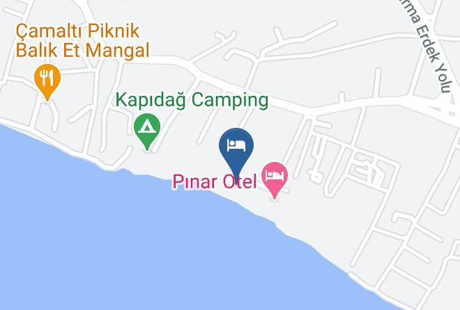 Erdek - Yaman Beach Hotel Maps