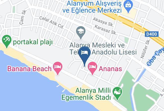 Alanya - Yaman Life Hotel Maps