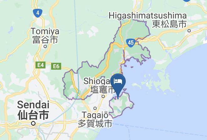 Shichigahama Townmiyagi District - Yamaniso Ryokan Maps