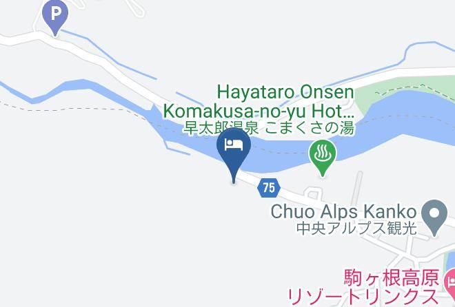 Komagane City - Yamano Inn Of Grass Futarishizuka Maps