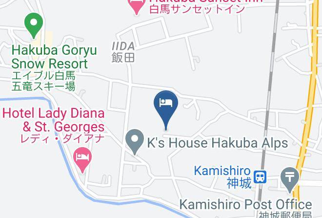 Hakuba Vil Kitaazumi District - Yamanomori Maps