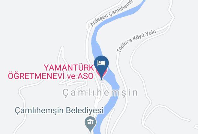 Camlihemsin - Yamanturk Ogretmenevi Ve Aso Maps