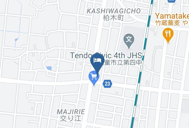 Tendo City - Yamashiroya Hotel Maps