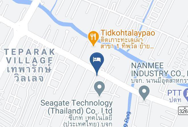 Amphoe Mueang Samut Prakan - Yamato Hotel Maps