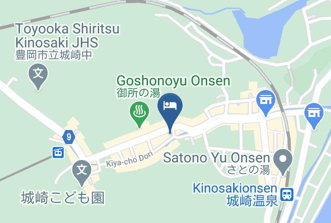 Toyooka City - Yamayoshi Ryokan Maps