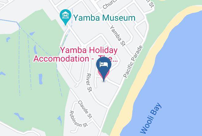 Clarence Valley - Yamba Holiday Accomodation The Sands Resort Maps