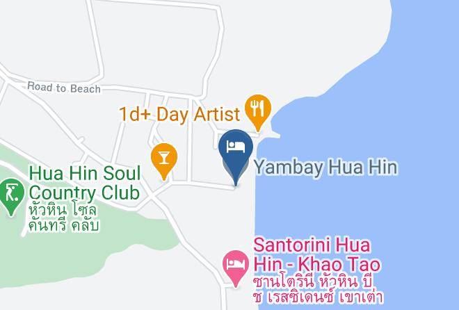 Amphoe Pran Buri - Yambay Hua Hin Maps