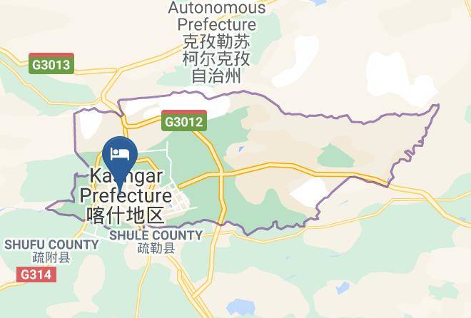 Kashi Region - Yambu International Hotel Maps