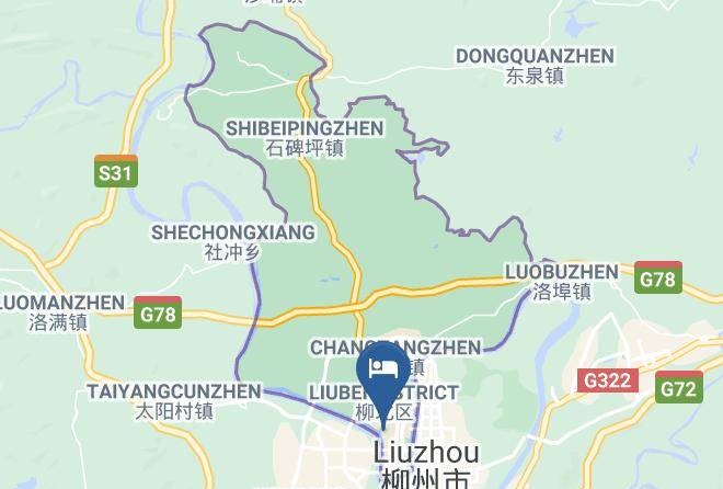 Liuzhou - Yameijia Hotel Liuzhou Maps