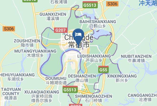 Changde - Yami Chain Hotel Changde Xia'nanmen Maps
